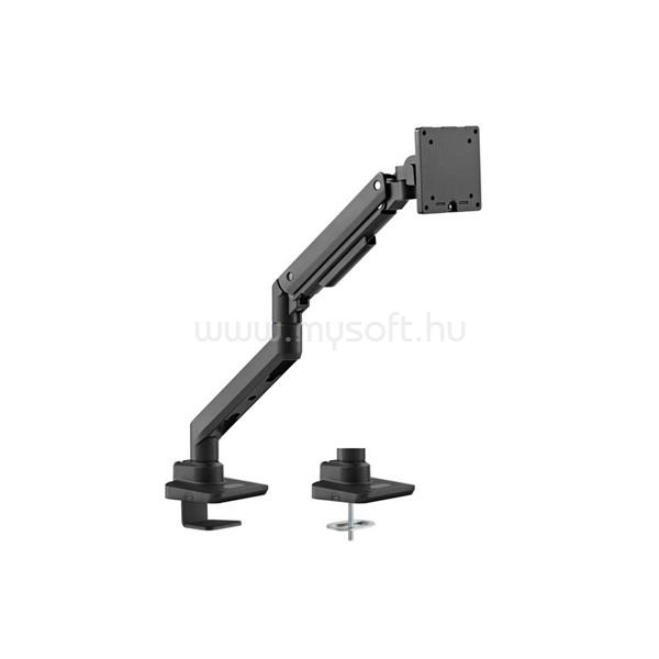 EQUIP 650180 asztali monitor konzol (17"-49", 1 monitor, dönthető, forgatható, Max.: 20kg, fekete)