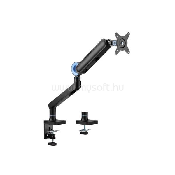 EQUIP 650184 asztali monitor konzol (17"-35", 1 monitor, dönthető, forgatható, Max.: 10,5kg, fekete)