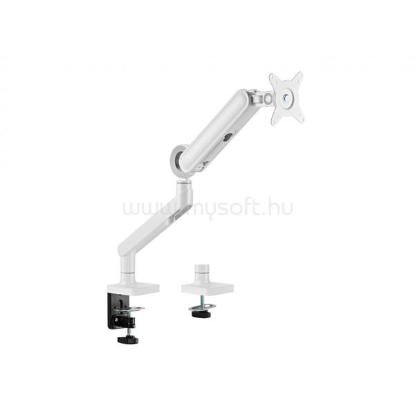 EQUIP 650185 asztali monitor konzol (17"-35", 1 monitor, dönthető, forgatható, Max.: 10,5kg, fehér)