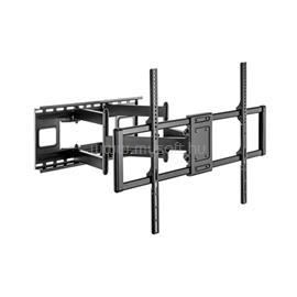 EQUIP 650343 TV fali konzol (60"-120", Max.: 120kg, dönthető, forgatható, fekete) EQUIP_650343 small