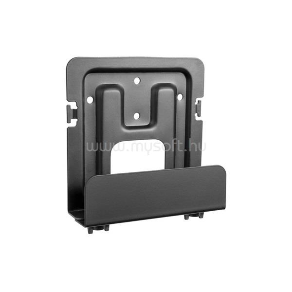 EQUIP 650895 média lejátszó fali konzol (Támogatott szélesség: 25-39mm, Max.: 1kg, fekete)