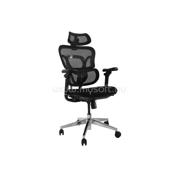EQUIP 651053 szék (Premium, ergonomikus, Max teherbírás: 150kg, fekete)