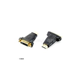 EQUIP Átalakító - 118909 (HDMI-DVI(24+1), apa/anya, fekete) EQUIP_118909 small
