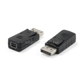 EQUIP Átalakító - 118916 (DisplayPort to miniDisplayPort, fekete) EQUIP_118916 small