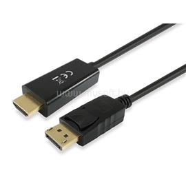EQUIP Átalakító Kábel - 119390 (DisplayPort - HDMI kábel, apa/apa, 2m) EQUIP_119390 small