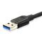 EQUIP Átalakító Kábel - 128343 (USB-C 3.2 Gen1 to USB-A, apa/apa, fekete, 0,25m) EQUIP_128343 small