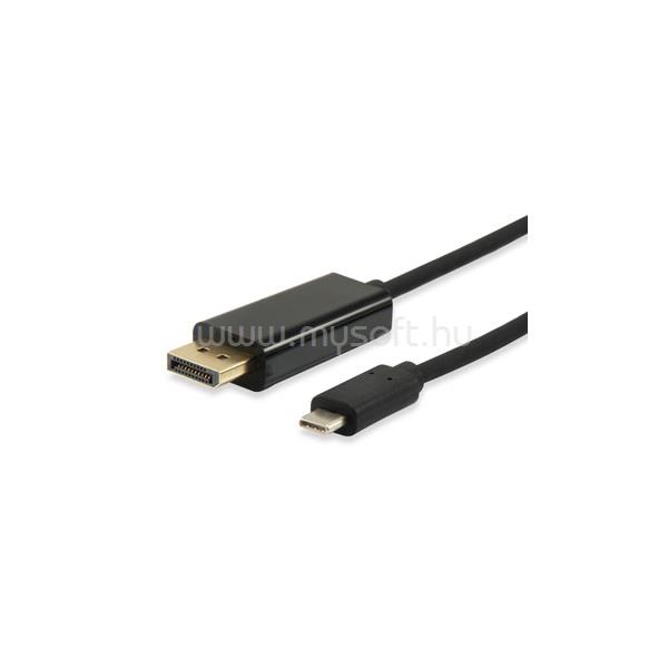 EQUIP Átalakító Kábel - 133467 (USB-C -> DisplayPort kábel, apa/apa, 1,8m)