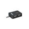 EQUIP USB Hub - 128952 (4 Port, USB2.0, USB tápellátás, kompakt dizájn, fekete) EQUIP_128952 small