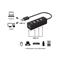 EQUIP Equip-Life USB Hub - 128955 (4 Port, USB2.0, USB tápellátás, kompakt dizájn, fekete) EQUIP_128955 small
