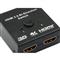 EQUIP HDMI Switch - 332723 (1x Bemenet, 2x Kimenet, két irányú jelátvitel, fekete) EQUIP_332723 small