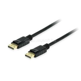 EQUIP Kábel - 119256 (DisplayPort1.4 kábel, 8K/60Hz, apa/apa, fekete, 10m) EQUIP_119256 small