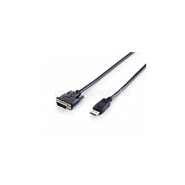 EQUIP Kábel - 119336 (DisplayPort - DVI-D Dual Link kábel, apa/apa, 2m)