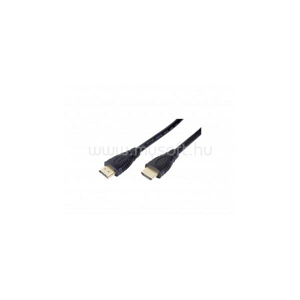 EQUIP Kábel - 119357 (HDMI1.4 kábel, 3D, 4K/30Hz, Dolby TrueHD, DTS-HD, apa/apa, 10m)