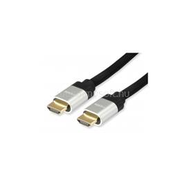 EQUIP Kábel - 119380 (HDMI2.1 kábel, apa/apa, 8K/60Hz, eARC, VRR, QMS, QFT, ALLM, DSC, aranyozott, 1m) EQUIP_119380 small