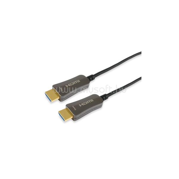 EQUIP Kábel - 119431 (Aktív HDMI2.0 kábel, apa/apa, 4K/60Hz, 3D, HDCP2.2, HDR, aranyozott, 50m)