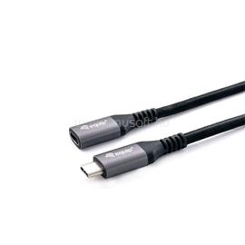 EQUIP Kábel - 128370 (USB-C 3.2 Gen2 hosszabbító kábel, apa/anya, 4K/60Hz, 10Gbps, 0,5m) EQUIP_128370 small