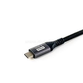 EQUIP Kábel - 128382 (USB4 Gen2x2, A-A kábel, apa/apa, 4K/60Hz, 20Gbps, PD 100W, 2m) EQUIP_128382 small