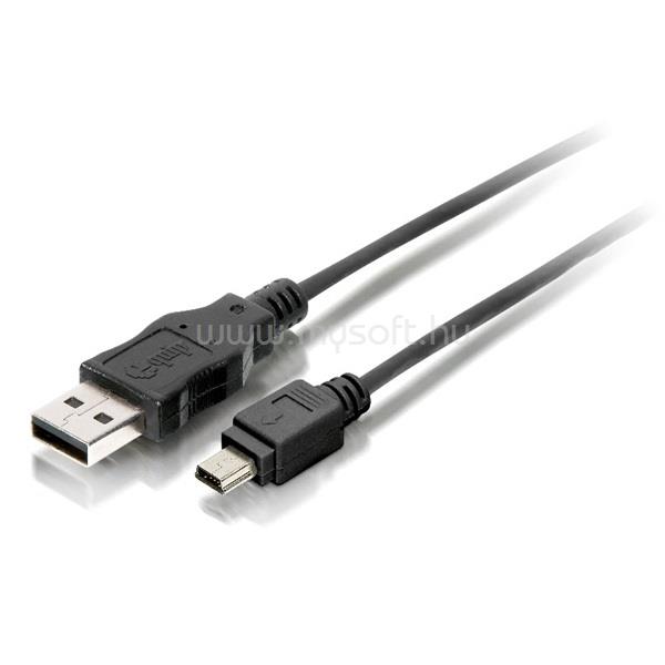 EQUIP Kábel - 128521 (USB2.0, A-mini5P kábel, apa/apa, 1,8m)