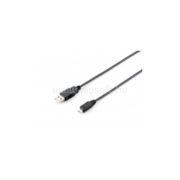 EQUIP Kábel - 128594 (USB2.0, A-microB kábel, apa/apa, 1m)