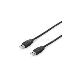 EQUIP Kábel - 128870 (USB2.0, A-A kábel, apa/apa, duplán árnyékolt, 1,8m) EQUIP_128870 small