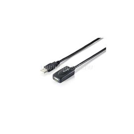 EQUIP Kábel - 133336 (Aktív, USB2.0, A-A hosszabbítókábel, apa/anya, duplán árnyékolt, 5m) EQUIP_133336 small
