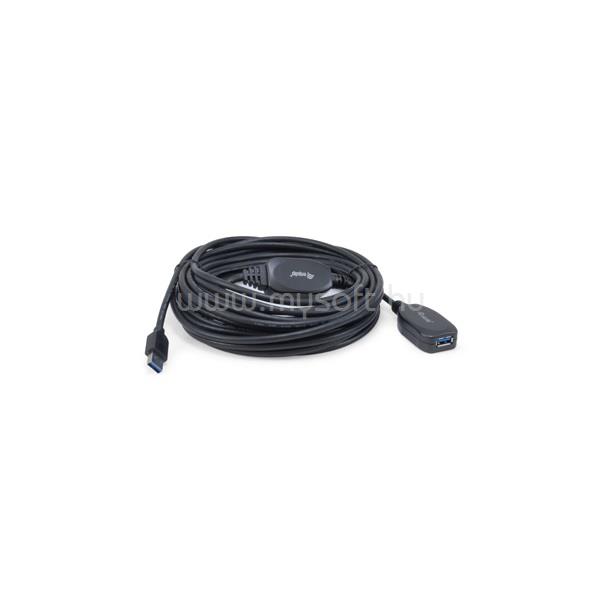 EQUIP Kábel - 133347 (Aktív, USB3.0, A-A hosszabbítókábel, apa/anya, duplán árnyékolt, 10m)