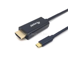 EQUIP Kábel - 133412 (USB-C to HDMI, apa/apa, 4K/30Hz, műanyag burkolat, 2m) EQUIP_133412 small