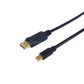 EQUIP Kábel - 133442 (MiniDisplayPort to DisplayPort, fekete, 2m) EQUIP_133442 small