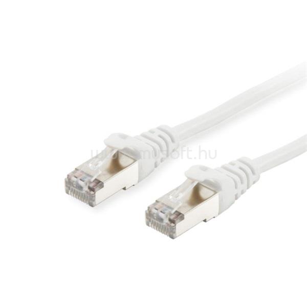 EQUIP 606004 Cat.6A S/FTP Patch kábel 2 m (fehér)