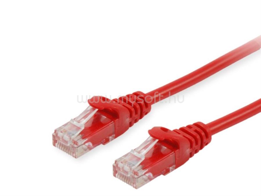 EQUIP Kábel - 625424 (UTP patch kábel, CAT6, piros, 5m)