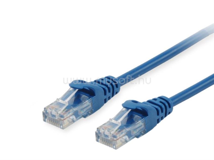 EQUIP Kábel - 625435 (UTP patch kábel, CAT6, kék, 7,5m)