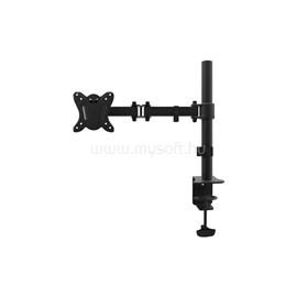 EQUIP Monitor Asztali konzol - 650151 (13"-27", 1 monitor, dönthető, forgatható, állítható magasság, Max.: 8kg, fekete) EQUIP_650151 small