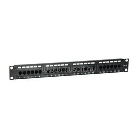 EQUIP Patch panel - 235325 (24 port, Cat5e, 1U, árnyékolatlan, fekete) EQUIP_235325 small