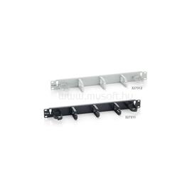 EQUIP Rack Kiegészítő - 327311 (Kábel rendező panel, Gyűrű panel, 1U(19"), fekete) EQUIP_327311 small