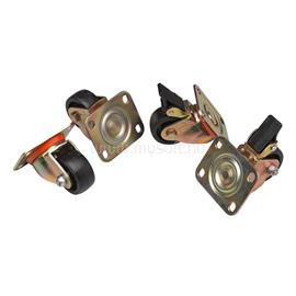EQUIP Rack szekrény kiegészítő - EZW-2 Castor Wheels for Basic and Dynamix Flex Cabinets EQUIP_EZW-2 small