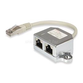 EQUIP RJ45 Elosztó - 127608 (Bemenet: 1x RJ45 8P8C, Kimenet: 2x RJ45 8P4C, árnyékolt) EQUIP_127608 small