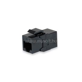 EQUIP RJ45 Keystone Toldó - 121179 (UTP, Cat6, árnyékolatlan, műanyag, fekete) 8db/csomag EQUIP_125579 small