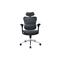 EQUIP Szék - 651052 (Premium, ergonomikus, Max teherbírás: 150kg, fekete/kék) EQUIP_651052 small
