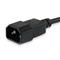 EQUIP Tápkábel - 112101 (PC tápkábel hosszabbító, IEC 320, fekete, 3m) EQUIP_112101 small