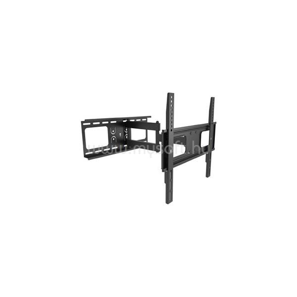 EQUIP TV Fali konzol - 650315 (32"-55", forgatható, dönthető, állítható magasság, Max.: 50kg, fekete)
