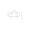 EQUIP TV Fali konzol - 650323 (60