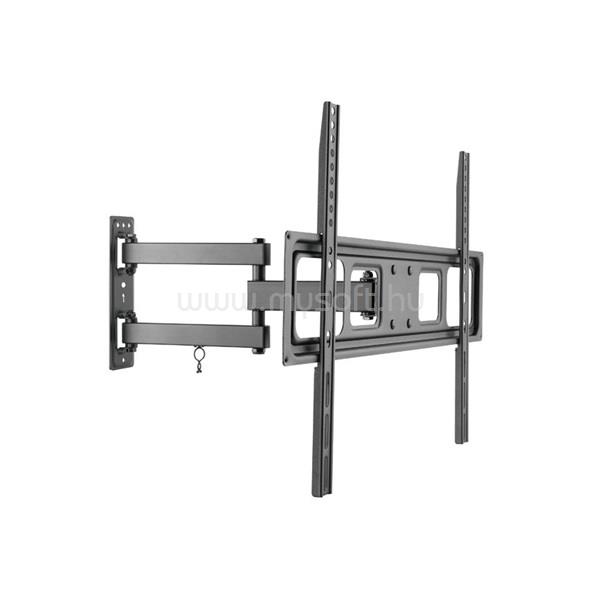 EQUIP TV Fali konzol - 650342 (37"-70", Max.: 35kg, dönthető, forgatható, fekete)