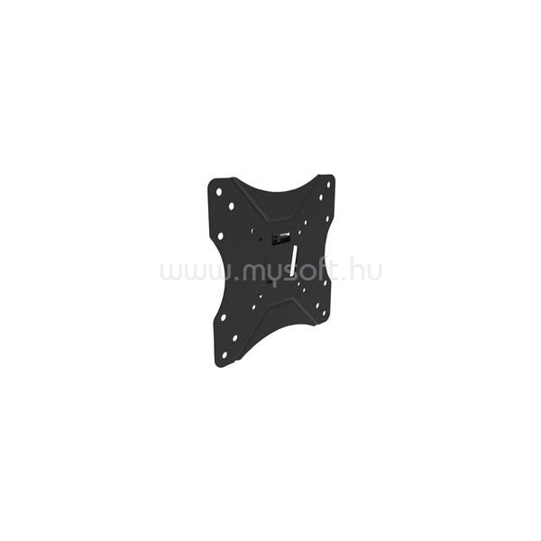 EQUIP TV Fali konzol - 650401 (23"-42", dönthető, Max.: 25kg, fekete)