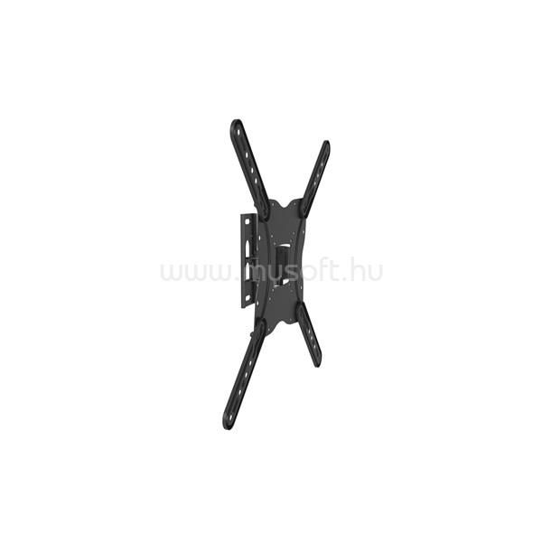 EQUIP TV Fali konzol - 650405 (23"-55", dönthető, forgatható, Max.: 30kg, fekete)