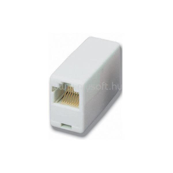 EQUIP UTP Toldó - 121252 (UTP, RJ45-RJ45, aranyozott, fehér)