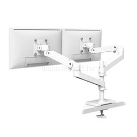 ERGOTRON LX Pro Dual Stacking Arm, Grommet Mount (white) 45-710-290 small