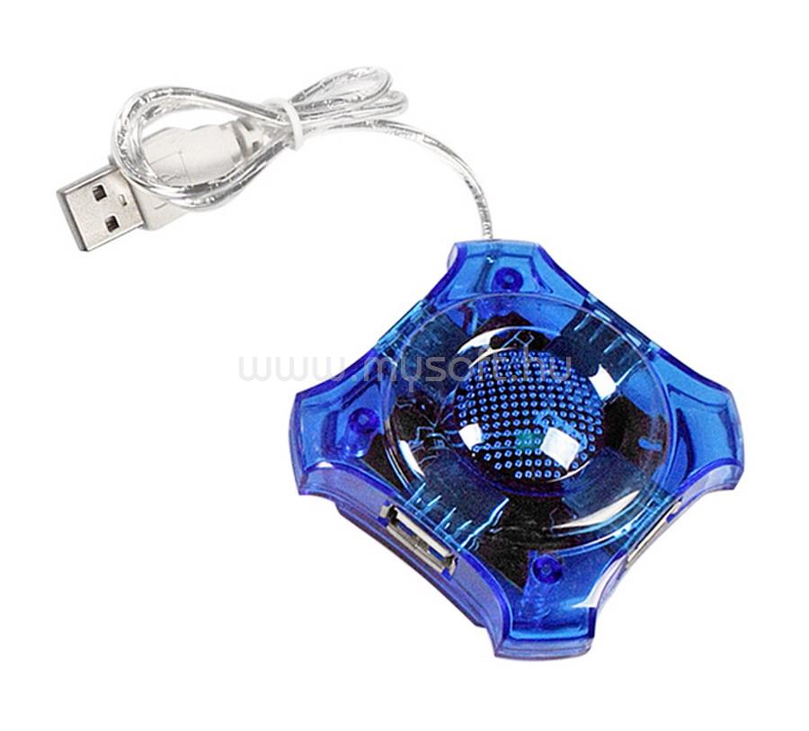 ESPERANZA 4-portos HUB USB2.0 (kék)