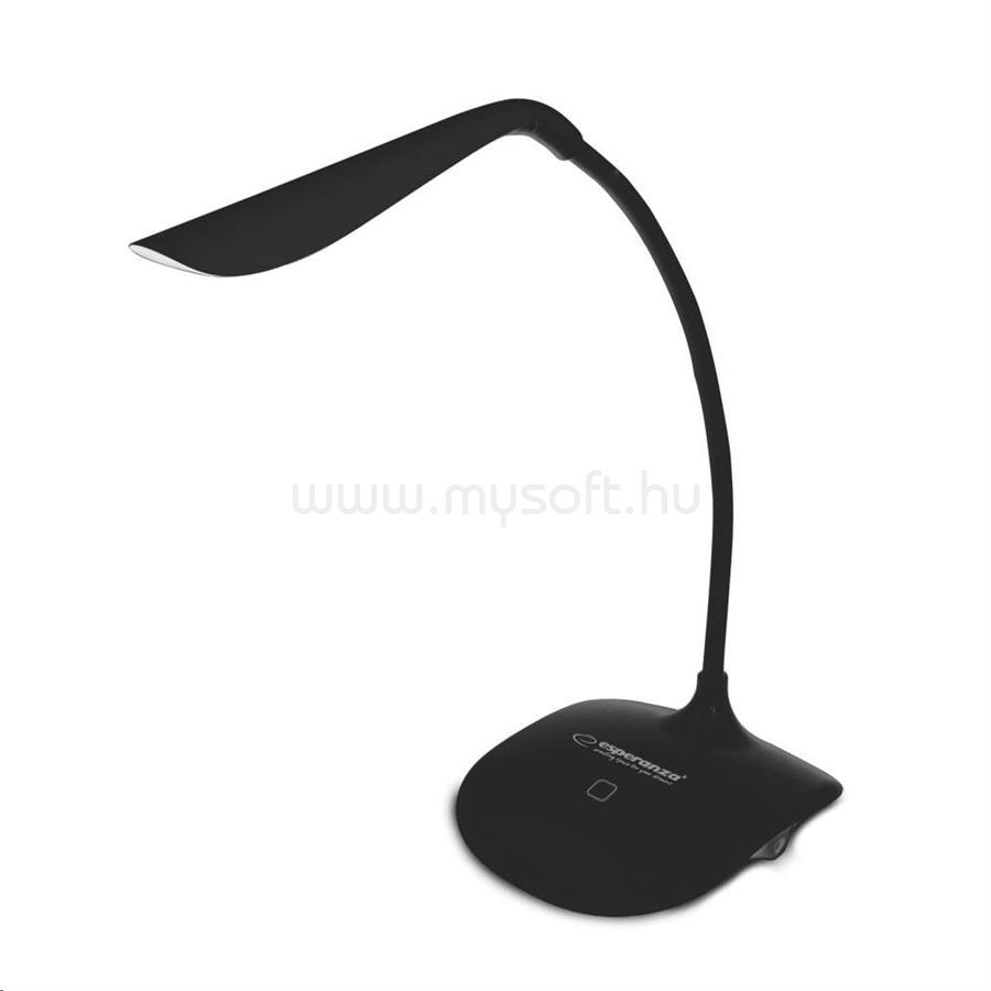 ESPERANZA Acrux LED asztali lámpa (fekete)