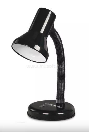 ESPERANZA Alatair asztali lámpa, E27 foglalat (fekete)
