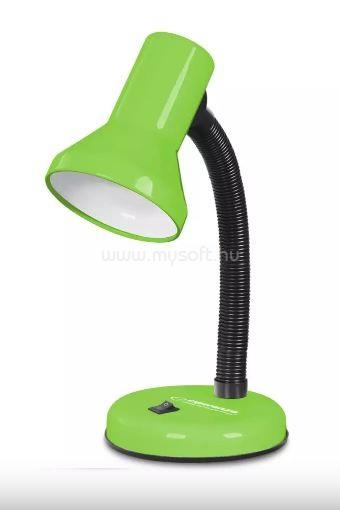 ESPERANZA Alatair asztali lámpa, E27 foglalat (zöld)
